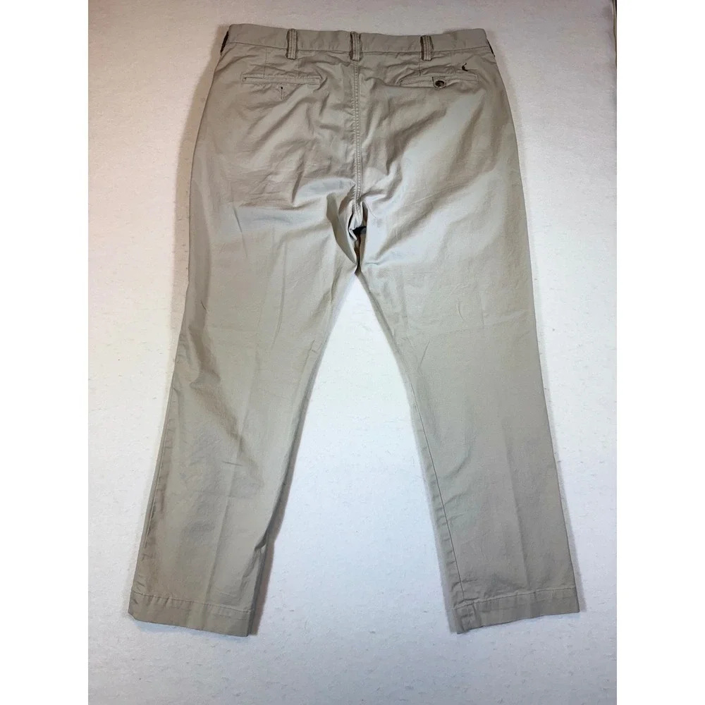 Polo Ralph Lauren The Polo Chino Stretch Straight Fit Mens 38x30 Khaki Pants
